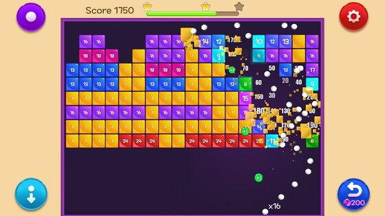 Jewel Bricks Breaker 1.0.56. Скриншот 25