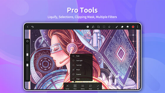 HiPaint 6.3.6. Скриншот 8