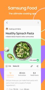 Samsung Food – план питания 2.52.1. Скриншот 1