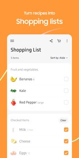 Samsung Food – план питания 2.52.1. Скриншот 6
