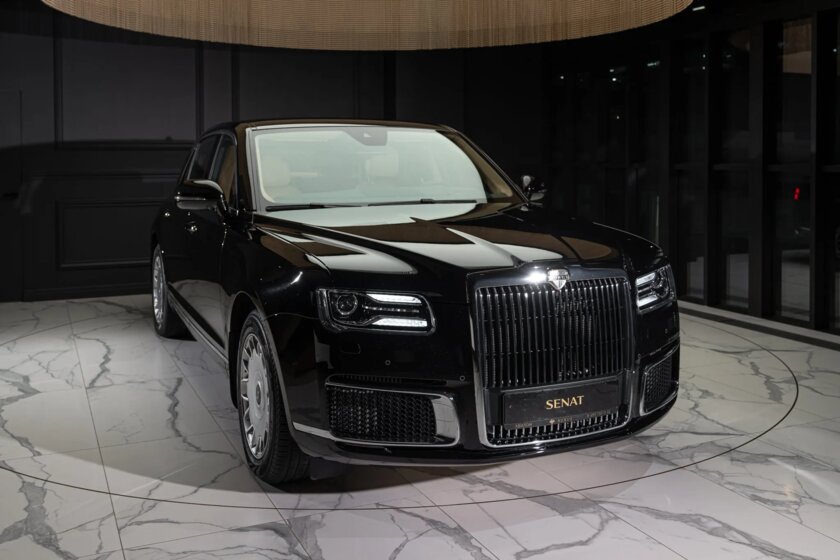 Настоящая роскошь: в России стартовали продажи люксового Aurus Senat 2024 за 41 миллион рублей