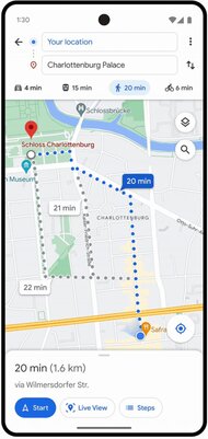«Google Карты» научились показывать маршрут даже при заблокированном экране: как включить
