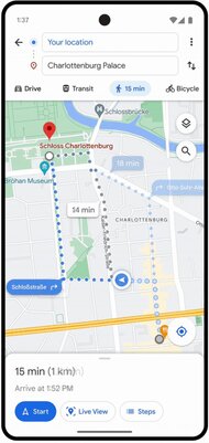 «Google Карты» научились показывать маршрут даже при заблокированном экране: как включить