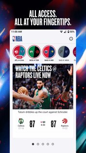 NBA: Live Games & Scores 0.87.0. Скриншот 2