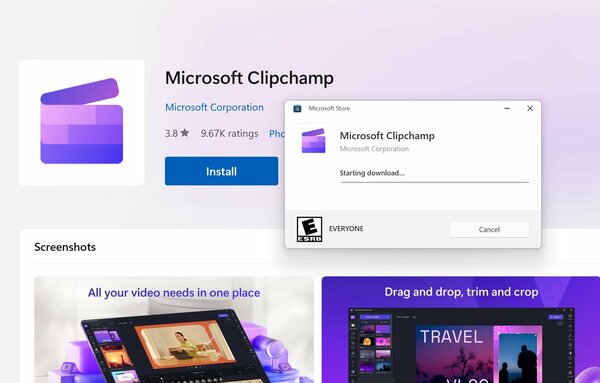 Загрузка и установка приложений из Microsoft Store стала гораздо проще