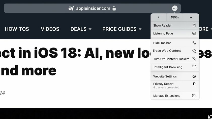 СМИ: в iOS 18 Apple прокачает Safari ИИ-функциями для лучшего поиска контента