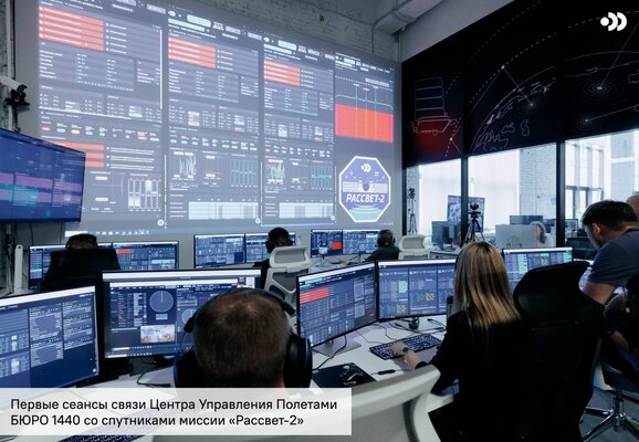 «Бюро 1440» вывела на орбиту три новых спутника: они обеспечат связь 5G из космоса