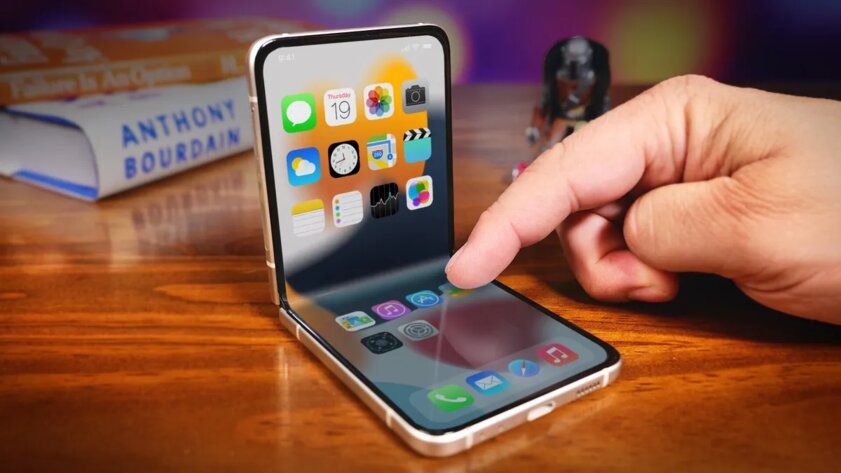 Складной iPhone cможет самостоятельно устранять царапины и вмятины на дисплее. Apple запатентовала технологию