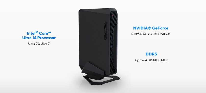 ASUS представила NUC 14 Performance: с RTX 4070 и Core Ultra 9 185H