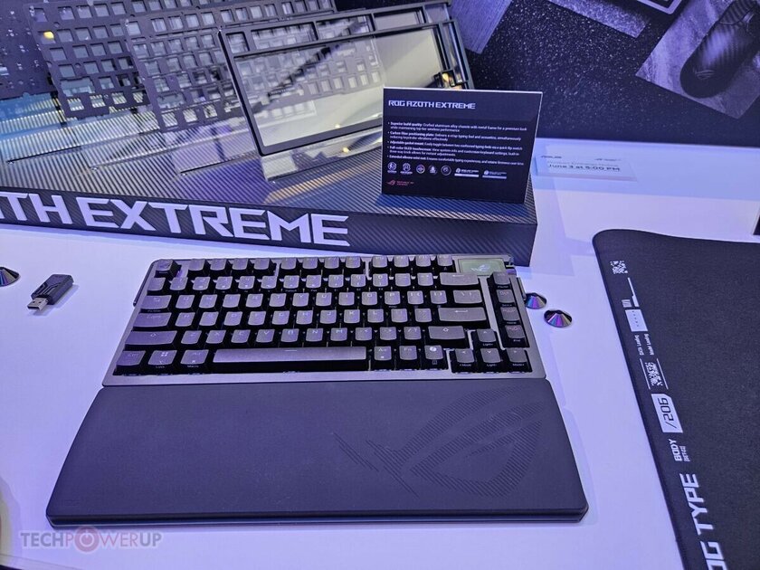 Карбон, 42К DPI, магниты и 8 Гц: ASUS представила передовую геймерскую периферию на Computex 2024