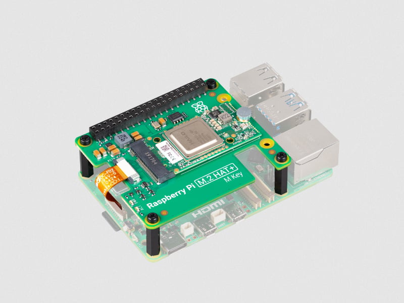 Raspberry Pi представила первый модуль для ИИ: стоит всего 70 долларов и потребляет 5 Вт энергии