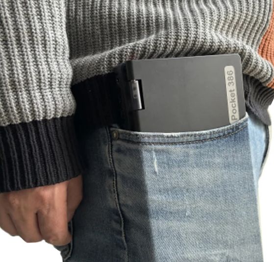 Так выглядит Pocket 386: портативный ПК с 7-дюймовым дисплеем под управлением MS-DOS или Windows 95
