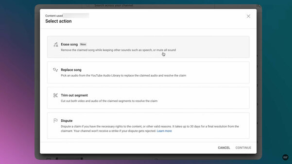 Пользователи YouTube смогут удалять авторский аудиоконтент из видео с помощью искусственного интеллекта