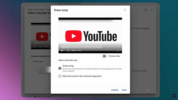 Пользователи YouTube смогут удалять авторский аудиоконтент из видео с помощью искусственного интеллекта