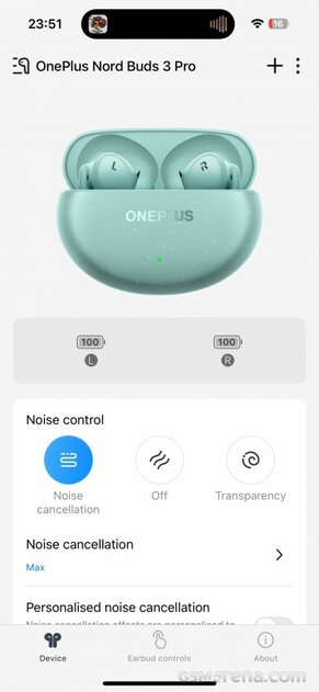 Доступные наушники с продвинутым шумоподавлением: обзор OnePlus Nord Buds 3 Pro — Софт и жесты. 1