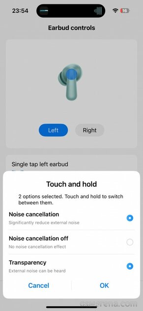 Доступные наушники с продвинутым шумоподавлением: обзор OnePlus Nord Buds 3 Pro — Софт и жесты. 9