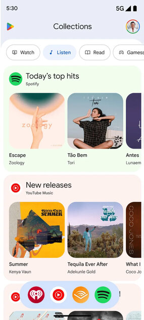 Google Play научился вытаскивать информацию из установленных приложений и группировать интересное