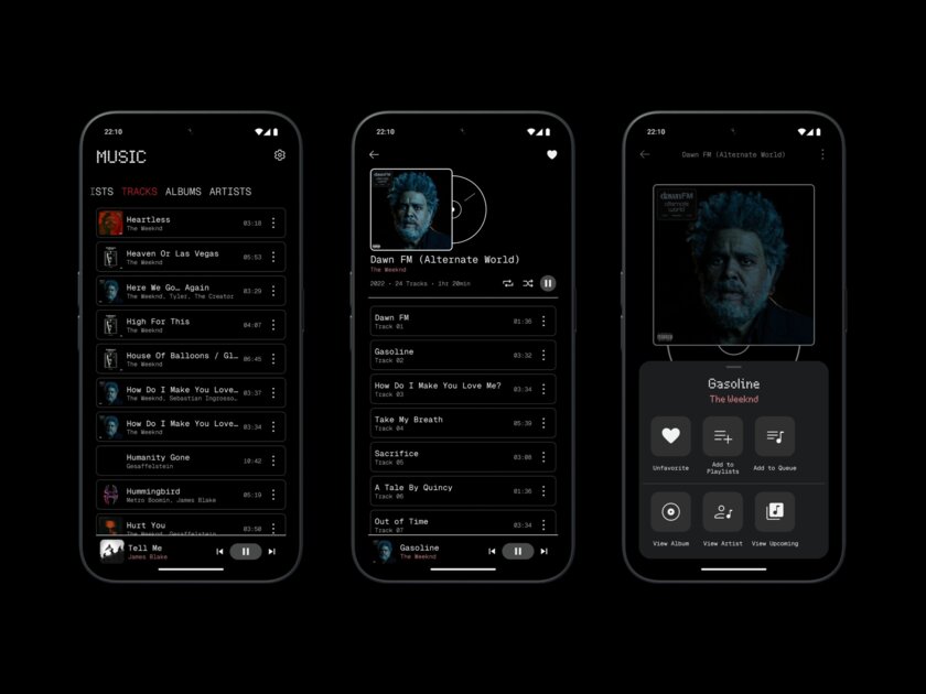 Программист создал уникальный плеер для Android в стиле софта Nothing: уже можно скачать