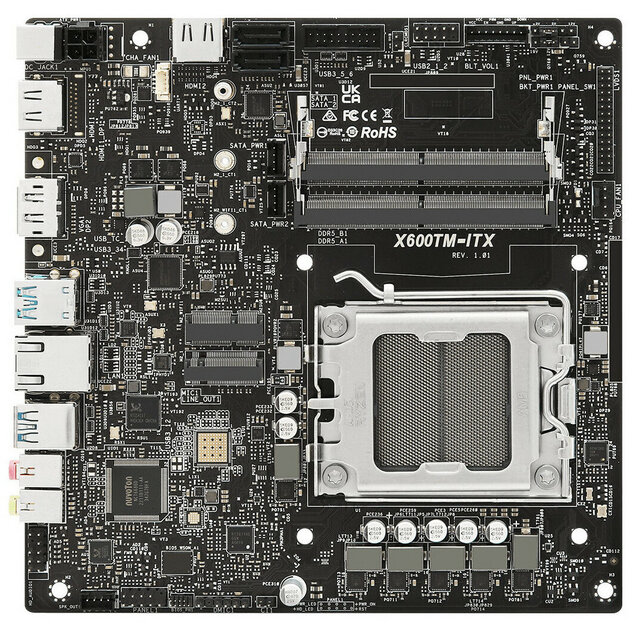 Для фанатов компактных сборок: ASRock представила материнскую плату, которая помещается на ладошке