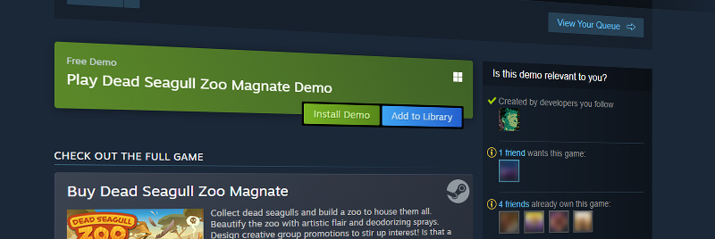 Valve прокачала демоверсии игр в Steam: появилось множество полезных функций