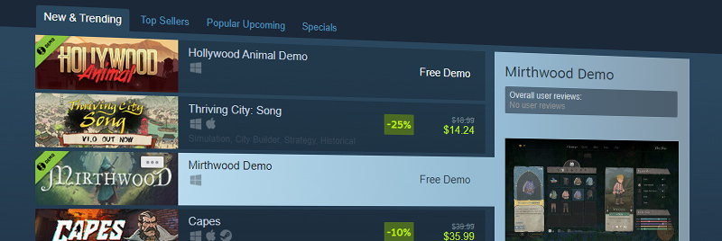 Valve прокачала демоверсии игр в Steam: появилось множество полезных функций