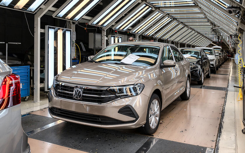 Завод Volkswagen в Калуге после перезапуска планирует собрать 27 тысяч автомобилей в 2024 году