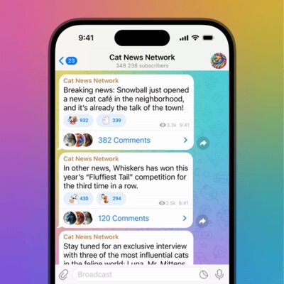 Telegram получил платные подписки, звёздные реакции и «суперканалы»: вышел крупный апдейт