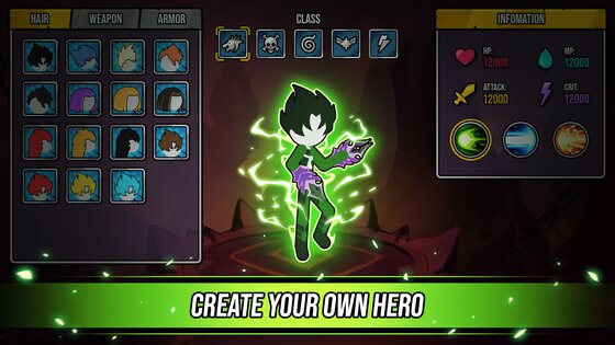 Super Stickman Dragon Warriors 1.4.4. Скриншот 12