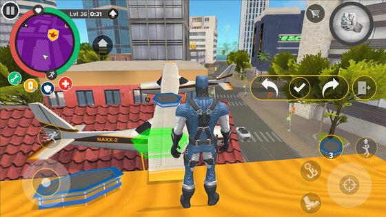 Rope Hero: Cheatground MOD 1.0.1. Скриншот 31