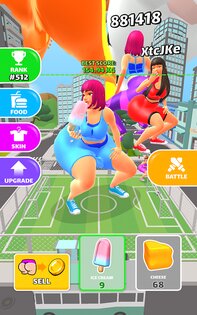 Eating Hero: Twerk Clicker 1.0.4. Скриншот 3