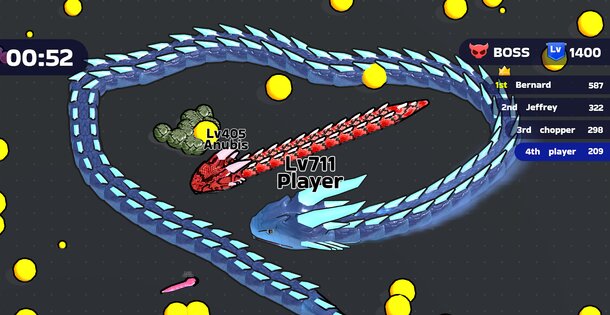 Snake Clash 77.2.0. Скриншот 2