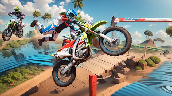 Motocross Bike Racing Game 1.9.3. Скриншот 12