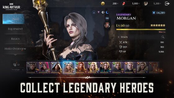 King Arthur: Legends Rise 1.11.0. Скриншот 3