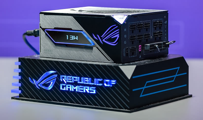 ASUS представила БП с транзисторами на основе нитрида галлия: они эффективнее и тише