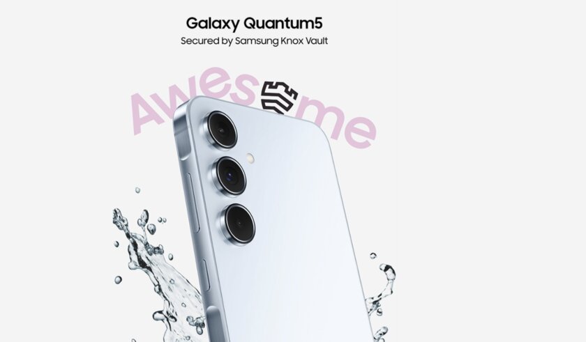 Защищённый и продвинутый! Представлен смартфон Samsung Galaxy Quantum 5 с квантовым шифрованием