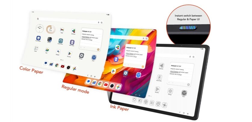 С заботой о глазах: представлен планшет TCL NxtPaper 14 с технологией дисплея NextPaper