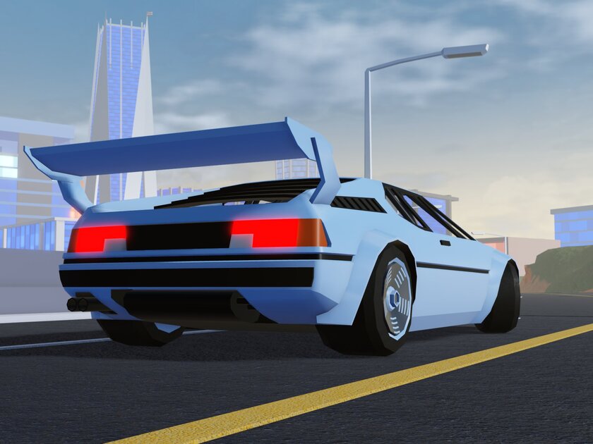 Геймер построил модель автомобиля из гонки BMW M1 Procar в Roblox. Вопрос — где педали?