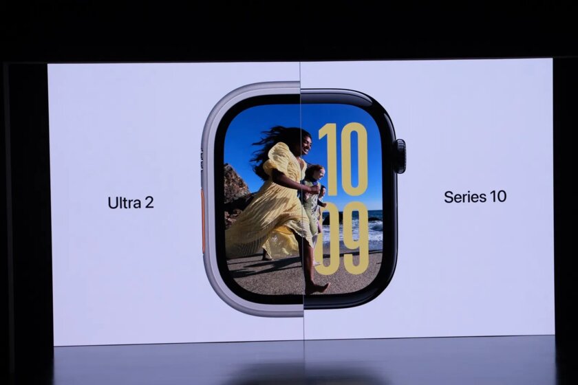 Apple представила свои самые большие часы — Watch Series 10. Со встроенной колонкой