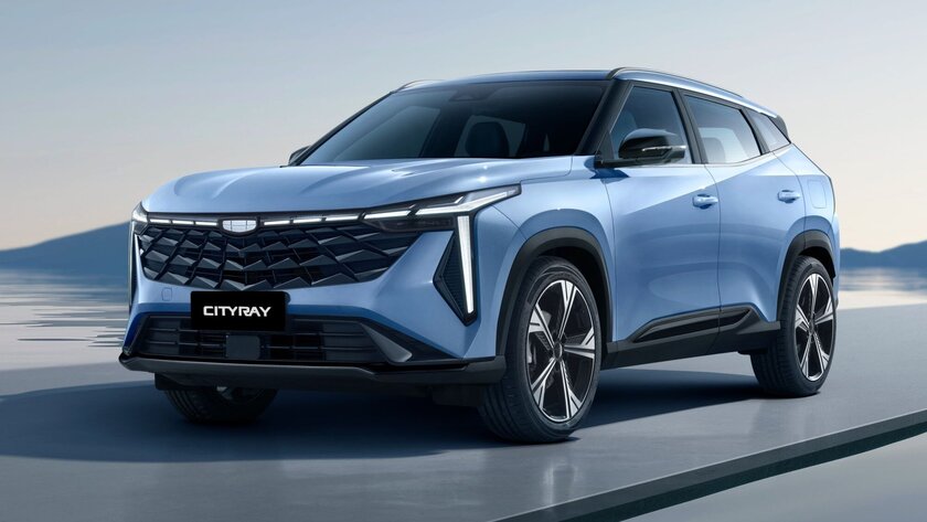 Geely анонсировала выход в России кроссовера Cityray — что-то среднее между Coolray и Atlas