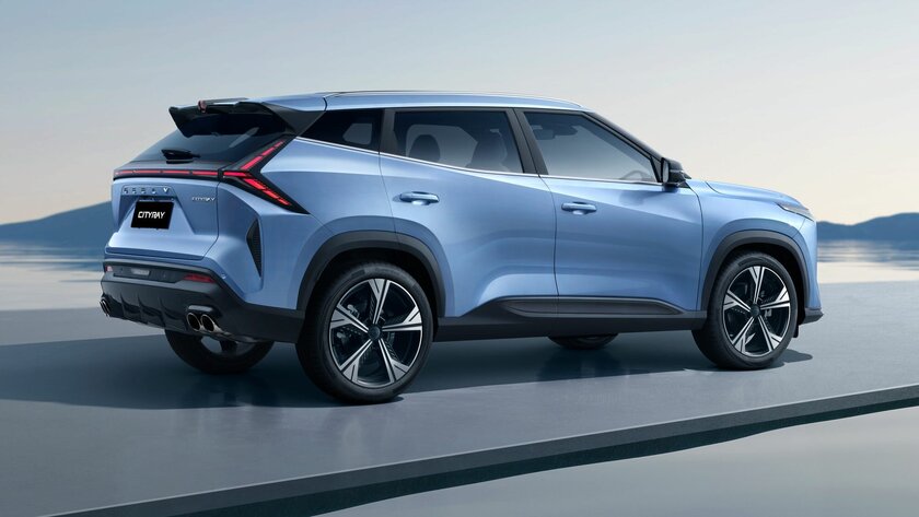 Geely анонсировала выход в России кроссовера Cityray — что-то среднее между Coolray и Atlas