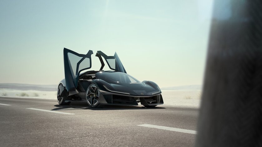 Lotus показала Theory 1: концепт электрокара на 1 000 лошадей с функцией обратной связи