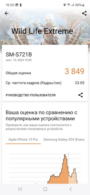 У Samsung идеальный смартфон? Обзор Galaxy S24 FE: не хуже флагманов, но с адекватной ценой — Производительность и тесты. 3