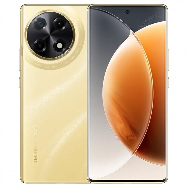 Представлен Tecno Camon 30S, он меняет цвет на Солнце