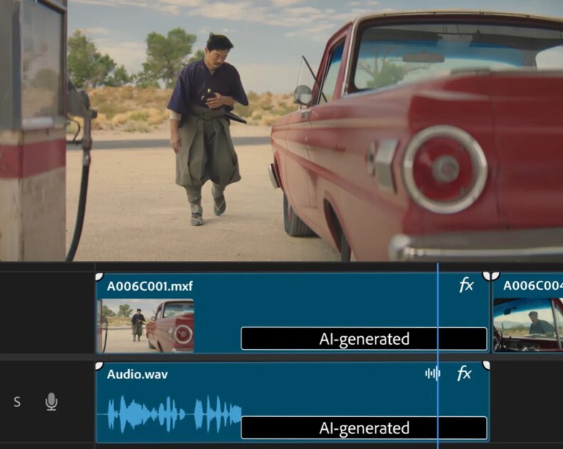 Генеративная ИИ-модель от Adobe уже доступна в Premiere Pro. Можно создавать видео из фото и описания