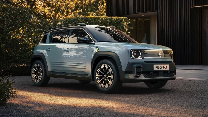 Представлен Renault 4 E-Tech — электрический вариант легендарного ретро-хэтчбека