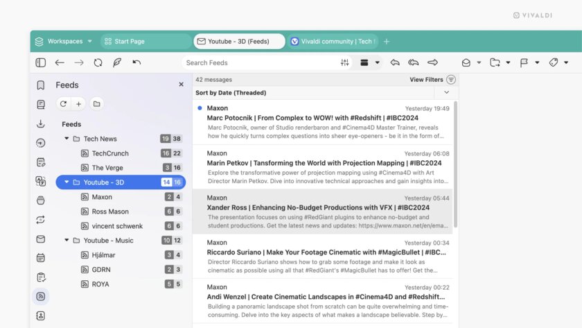 Представлен браузер Vivaldi 7.0: удобное управление контентом, виджеты и YouTube без рекламы