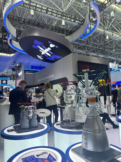 Показаны макеты перспективных российских разработок для освоения космоса