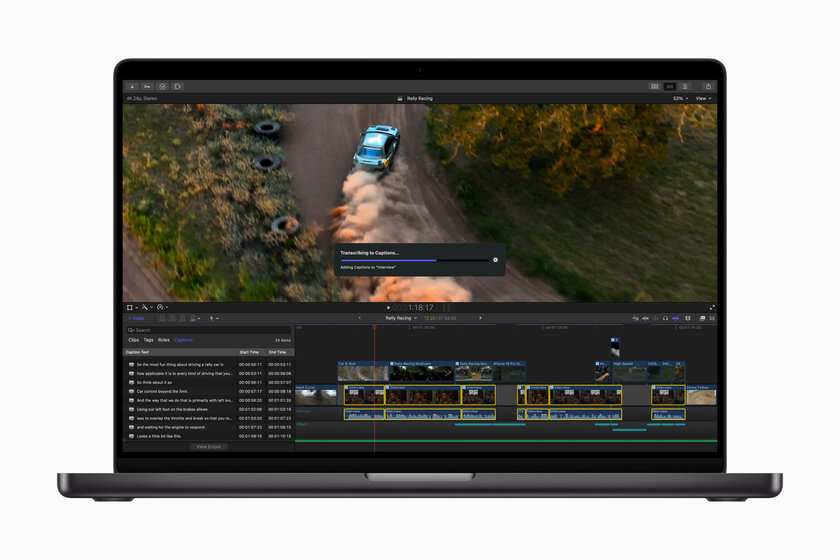 Apple представила Final Cut Pro 11 с ИИ: автоматически улучшает видео и пишет субтитры