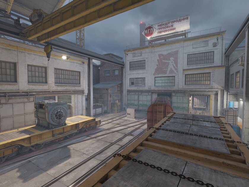 В Counter-Strike 2 вернули переработанную карту Train с новой погодой