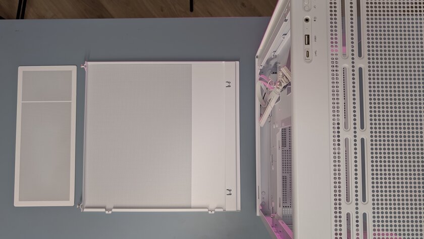 Обзор Zalman P10 White: обилие стекла, продуманный каркас и море места — Дизайн корпуса. 7